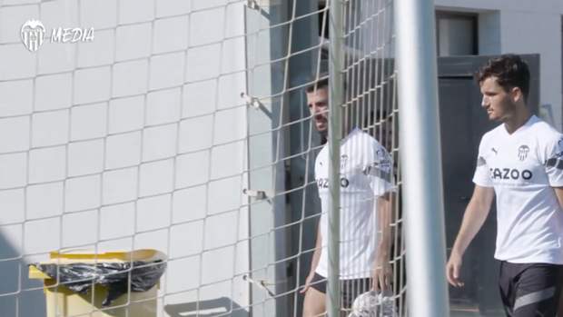 Valencia’s pre-season training session